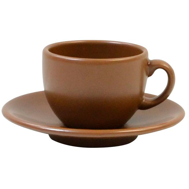 Сервиз KERAMIA Табако (24-237-048), Чашк д/кофе 95мл з блюдцемТабако керам24-237-048 
Сервиз KERAMIA Табако (24-237-048), Чашк д/кофе 95мл з блюдцемТабако керам24-237-048