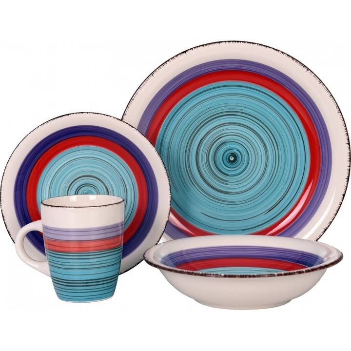 Сервиз KERAMIA Colorful 16 предметов (24-237-097), Сервіз столовий 16 предметів "Colorful" 24-237-097
Сервиз KERAMIA Colorful 16 предметов (24-237-097), Сервіз столовий 16 предметів "Colorful" 24-237-097