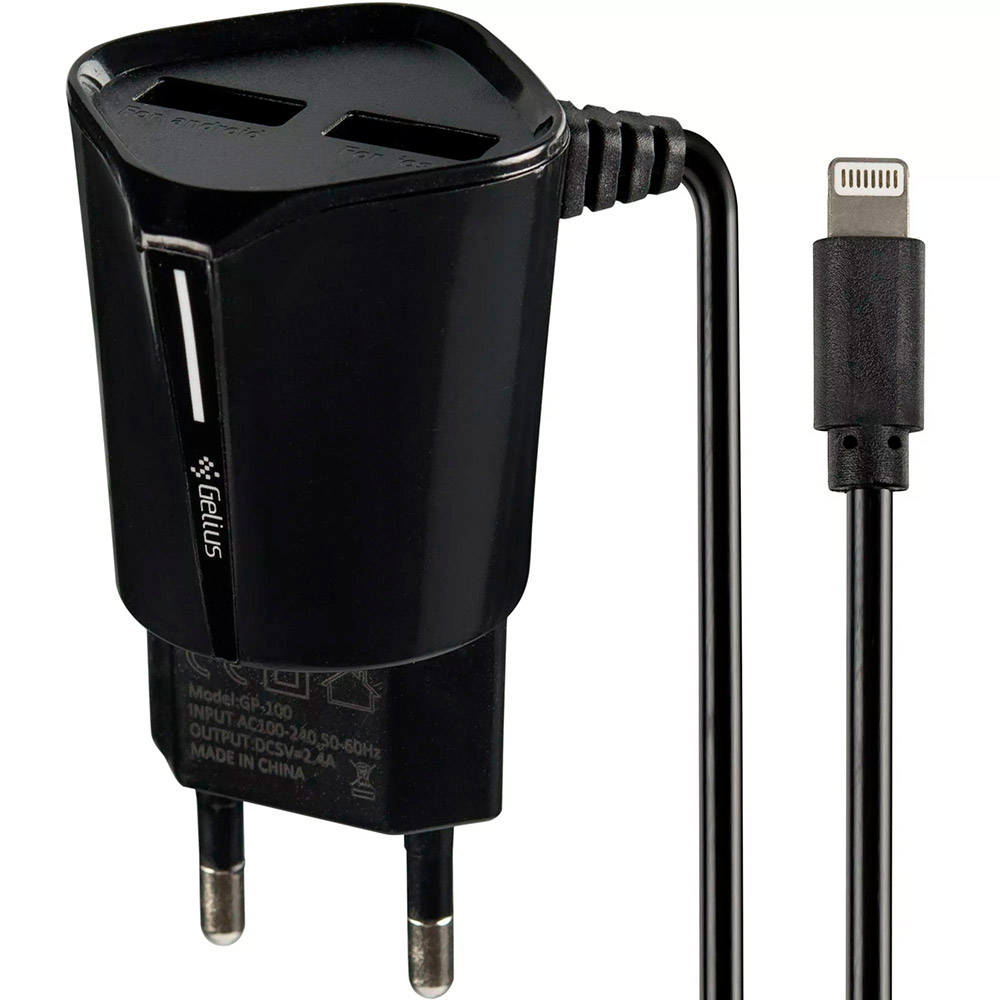 Зарядное устройство GELIUS Pro Edition Auto ID 2USB + lightning 2.4A Black (72153), Pro Edition Auto ID 2USB + lightning 2.4A Black
Зарядное устройство GELIUS Pro Edition Auto ID 2USB + lightning 2.4A Black (72153), Pro Edition Auto ID 2USB + lightning 2.4A Black