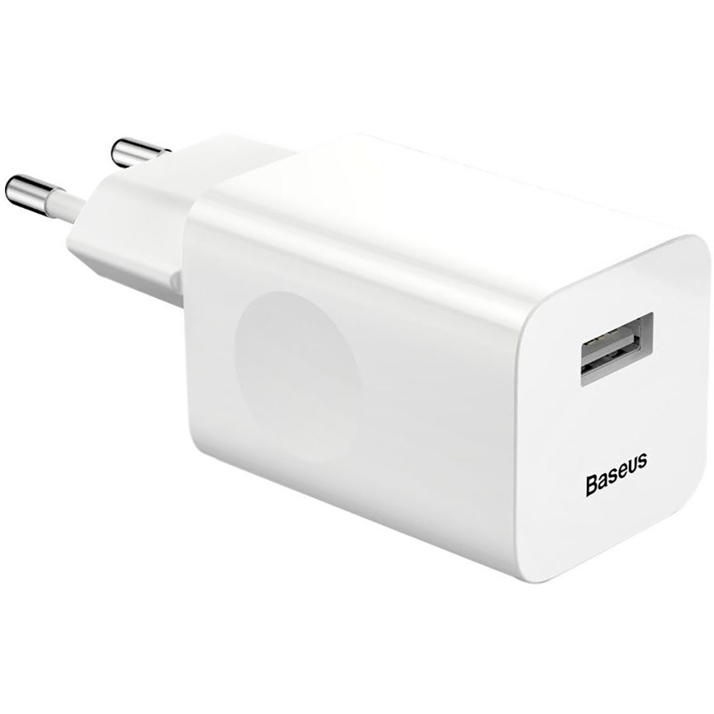 Зарядное устройство BASEUS Wall Charger QC3.0 White (20748), Wall Charger QC3.0, white
Зарядное устройство BASEUS Wall Charger QC3.0 White (20748), Wall Charger QC3.0, white