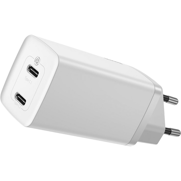 Зарядное устройство BASEUS GaN2 Lite QC C+C 65W EU White (CCGAN2L-E02), GaN2 Lite QC C+C 65W EU Білий
Зарядное устройство BASEUS GaN2 Lite QC C+C 65W EU White (CCGAN2L-E02), GaN2 Lite QC C+C 65W EU Білий