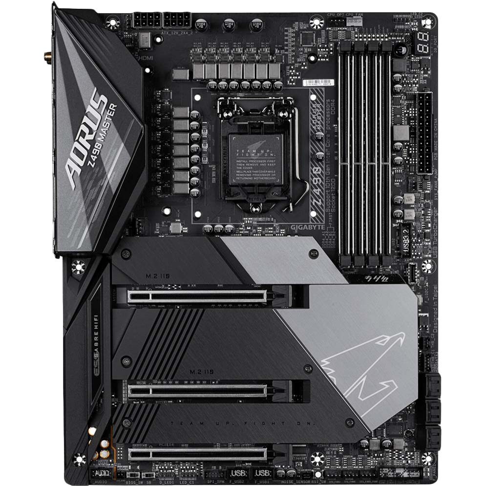 Материнская плата GIGABYTE Z490 AORUS MASTER WATERFORCE, Z490 AORUS MASTER WATERFORCE s1200 ATX
Материнская плата GIGABYTE Z490 AORUS MASTER WATERFORCE, Z490 AORUS MASTER WATERFORCE s1200 ATX