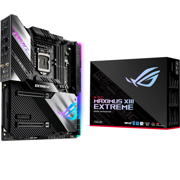 Материнская плата ASUS MAXIMUS XIII EXTREME s1200 Z590 EATX, MAXIMUS XIII EXTREME s1200 Z590 EATX
Материнская плата ASUS MAXIMUS XIII EXTREME s1200 Z590 EATX, MAXIMUS XIII EXTREME s1200 Z590 EATX