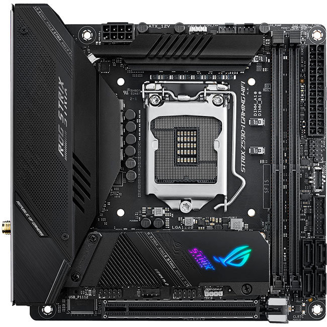 Материнская плата ASUS STRIX Z590-I GAMING WIFI (STRIX_Z590-I_GAMING_WIFI), STRIX Z590-I GAMING WIFI
Материнская плата ASUS STRIX Z590-I GAMING WIFI (STRIX_Z590-I_GAMING_WIFI), STRIX Z590-I GAMING WIFI