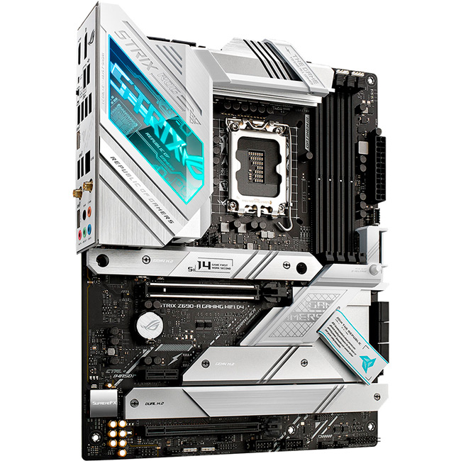 Материнская плата ASUS STRIX Z690-A GAMING WIFI D4, STRIX Z690-A GAM WIFI D4 s1700 ATX
Материнская плата ASUS STRIX Z690-A GAMING WIFI D4, STRIX Z690-A GAM WIFI D4 s1700 ATX