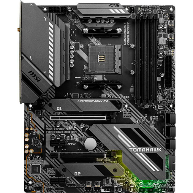 Материнская плата MSI MAG X570S TOMAHAWK MAXWIFI, MAG X570S TOMAHAWK MAXWIFI sAM4 ATX
Материнская плата MSI MAG X570S TOMAHAWK MAXWIFI, MAG X570S TOMAHAWK MAXWIFI sAM4 ATX