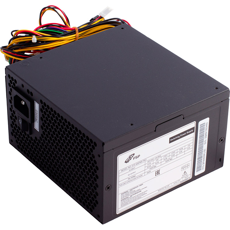 Блок питания FSP 400W ATX-400W PNR PRO 120mm silent fan, 400W ATX-400W PNR PRO 120mm silent fan
Блок питания FSP 400W ATX-400W PNR PRO 120mm silent fan, 400W ATX-400W PNR PRO 120mm silent fan
