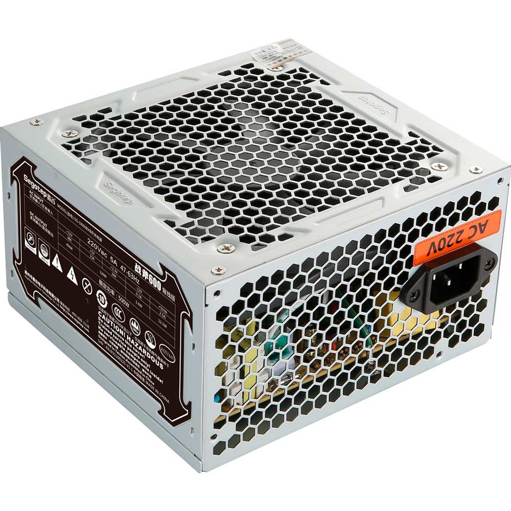 Блок питания Segotep ZF-600 PLUS (SG-D600BXB), ZF-600 PLUS (SG-D600BXB), 12cm fan
Блок питания Segotep ZF-600 PLUS (SG-D600BXB), ZF-600 PLUS (SG-D600BXB), 12cm fan