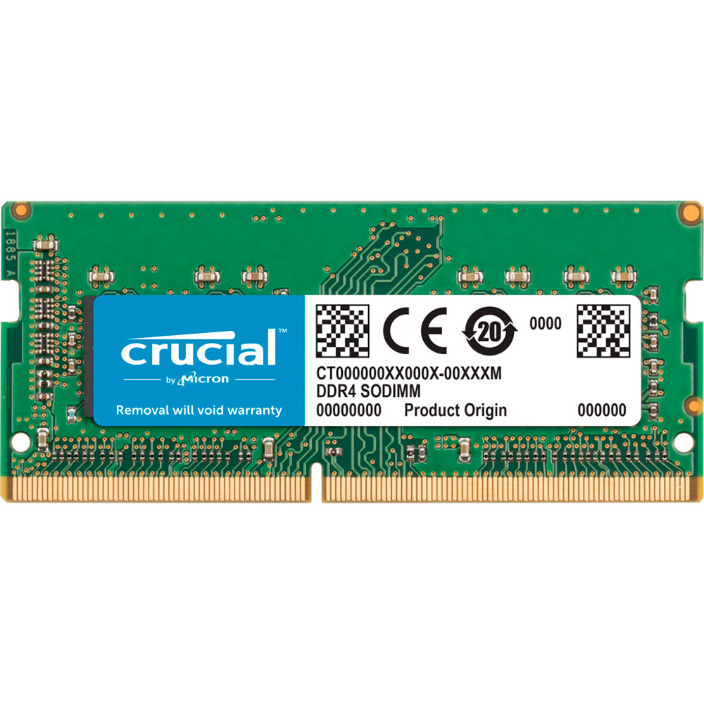 Модуль памяти MICRON Crucial DDR4 16GB 2666Mhz SO-DIMM (CT16G4S266M), Crucial DDR4 2666 16GB SO-DIMM (CT16G4S266M)
Модуль памяти MICRON Crucial DDR4 16GB 2666Mhz SO-DIMM (CT16G4S266M), Crucial DDR4 2666 16GB SO-DIMM (CT16G4S266M)