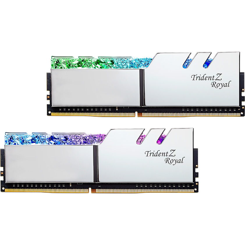 Модуль памяти G.SKILL Trident Z Royal DDR4 2х8GB 3000Mhz (F4-3000C16D-16GTRS), DDR4 2х8GB/3000 Trident Z Royal
Модуль памяти G.SKILL Trident Z Royal DDR4 2х8GB 3000Mhz (F4-3000C16D-16GTRS), DDR4 2х8GB/3000 Trident Z Royal