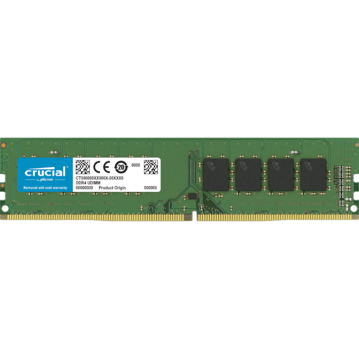 Модуль памяти CRUCIAL DRAM 8GB DDR4-2666 UDIMM (CT8G4DFRA266), DRAM 8GB DDR4-2666 UDIMM
Модуль памяти CRUCIAL DRAM 8GB DDR4-2666 UDIMM (CT8G4DFRA266), DRAM 8GB DDR4-2666 UDIMM