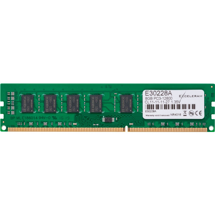 Модуль памяти EXCELERAM DDR3L 8GB 1600 MHz (E30228A), DDR3L 8GB 1600 MHz (E30228A)
Модуль памяти EXCELERAM DDR3L 8GB 1600 MHz (E30228A), DDR3L 8GB 1600 MHz (E30228A)