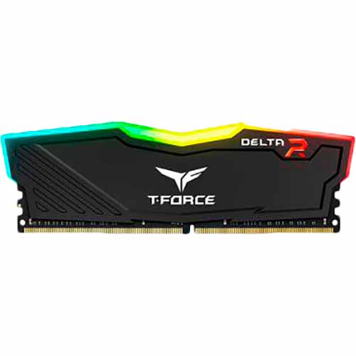 Модуль памяти TEAM T-Force Delta DDR4 8GB 3200 Black RGB (TF3D48G3200HC16C01), T-Force Delta DDR4 8GB 3200 Black RGB
Модуль памяти TEAM T-Force Delta DDR4 8GB 3200 Black RGB (TF3D48G3200HC16C01), T-Force Delta DDR4 8GB 3200 Black RGB