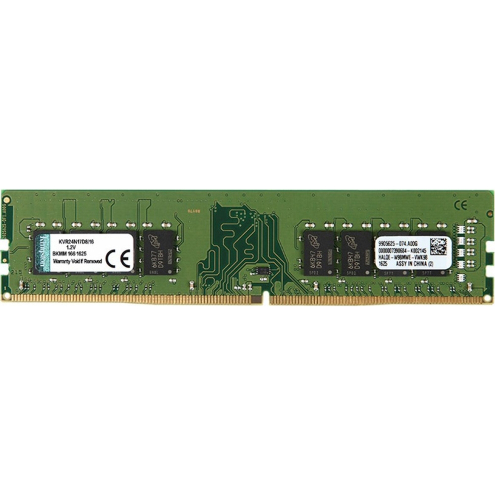 Модуль памяти KINGSTON DDR4 16Gb 2400MHz (KVR24N17D8/16), DDR4 16Gb 2400MHz KVR24N17D8/16
Модуль памяти KINGSTON DDR4 16Gb 2400MHz (KVR24N17D8/16), DDR4 16Gb 2400MHz KVR24N17D8/16