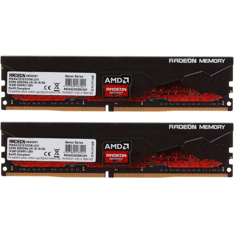 Набор AMD 32Gb DDR4 3200MHz Radeon R9 (R9S432G3206U2K), 32Gb DDR4 3200MHz Radeon R9 2x16 R9S432G3206U2K
Набор AMD 32Gb DDR4 3200MHz Radeon R9 (R9S432G3206U2K), 32Gb DDR4 3200MHz Radeon R9 2x16 R9S432G3206U2K