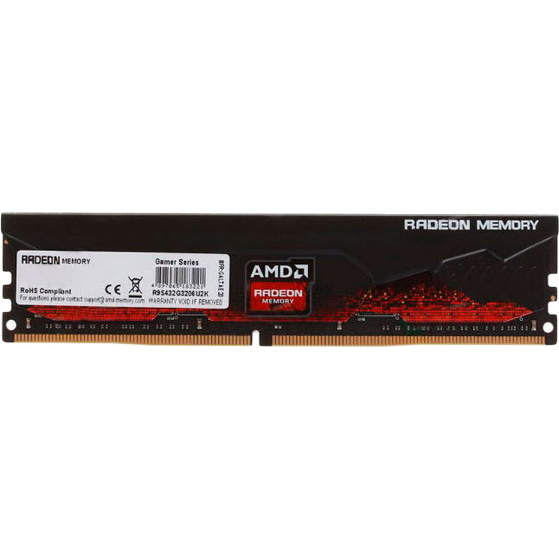 Модуль памяти AMD 32Gb DDR4 2666MHz Radeon R7 (R7S432G2606U2S), 32Gb DDR4 2666MHz Radeon R7 R7S432G2606U2S
Модуль памяти AMD 32Gb DDR4 2666MHz Radeon R7 (R7S432G2606U2S), 32Gb DDR4 2666MHz Radeon R7 R7S432G2606U2S