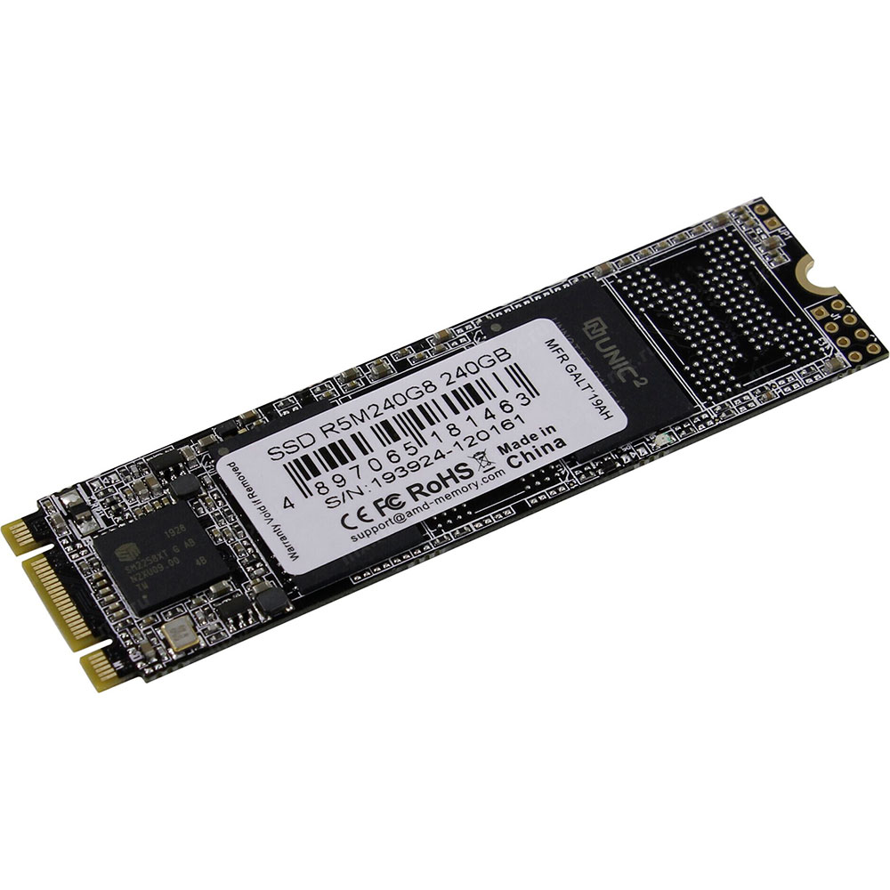 SSD накопитель AMD 240GB Radeon R5 M.2 Retail (R5M240G8), 240GB Radeon R5 M.2, Retail (R5M240G8)
SSD накопитель AMD 240GB Radeon R5 M.2 Retail (R5M240G8), 240GB Radeon R5 M.2, Retail (R5M240G8)