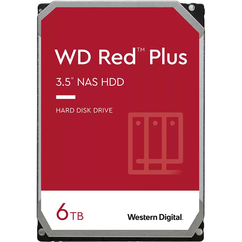 Жесткий диск WD HDD SATA 6.0TB Red Plus 5400rpm 128MB (WD60EFZX), HDD SATA 6.0TB Red Plus 5400rpm 128MB (WD60EFZX)
Жесткий диск WD HDD SATA 6.0TB Red Plus 5400rpm 128MB (WD60EFZX), HDD SATA 6.0TB Red Plus 5400rpm 128MB (WD60EFZX)