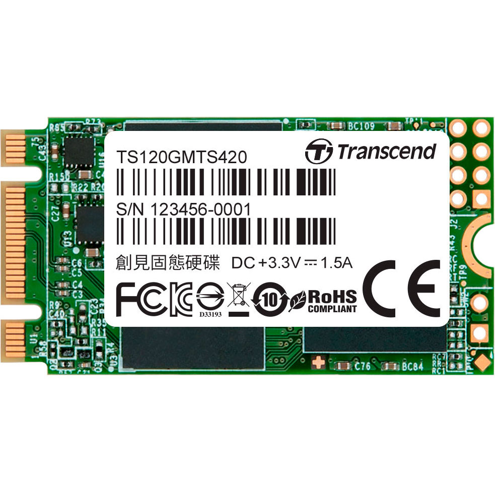 SSD накопитель TRANSCEND 420S 120GB (TS120GMTS420S), MTS420 120GB 2242 SATA 3D TLC
SSD накопитель TRANSCEND 420S 120GB (TS120GMTS420S), MTS420 120GB 2242 SATA 3D TLC
