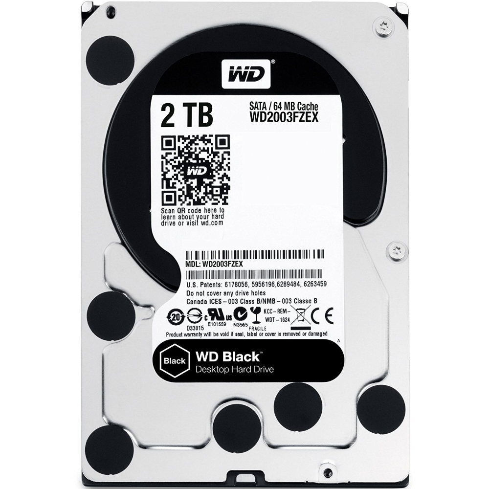 Жесткий диск WD 2Tb 7200rpm 64mb SATA III (WD2003FZEX), 2Tb 7200rpm 64mb SATA III WD2003FZEX
Жесткий диск WD 2Tb 7200rpm 64mb SATA III (WD2003FZEX), 2Tb 7200rpm 64mb SATA III WD2003FZEX