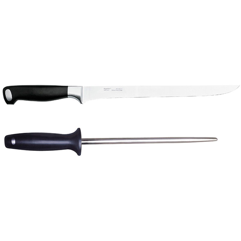 Набор BERGHOFF Gourmet Line (1395029), Набір Gourmet Line: ніж д/шинки та мусат(1395029)
Набор BERGHOFF Gourmet Line (1395029), Набір Gourmet Line: ніж д/шинки та мусат(1395029)