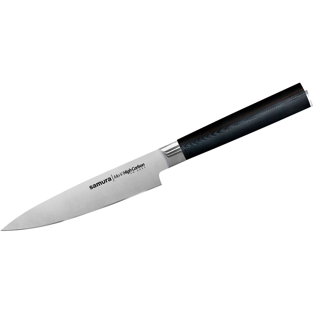 Нож Samura Mo-V универсальный 125 мм Black (SM-0021), Ніж кухонний універсальний, 125 мм, MO-V (SM-0021)
Нож Samura Mo-V универсальный 125 мм Black (SM-0021), Ніж кухонний універсальний, 125 мм, MO-V (SM-0021)