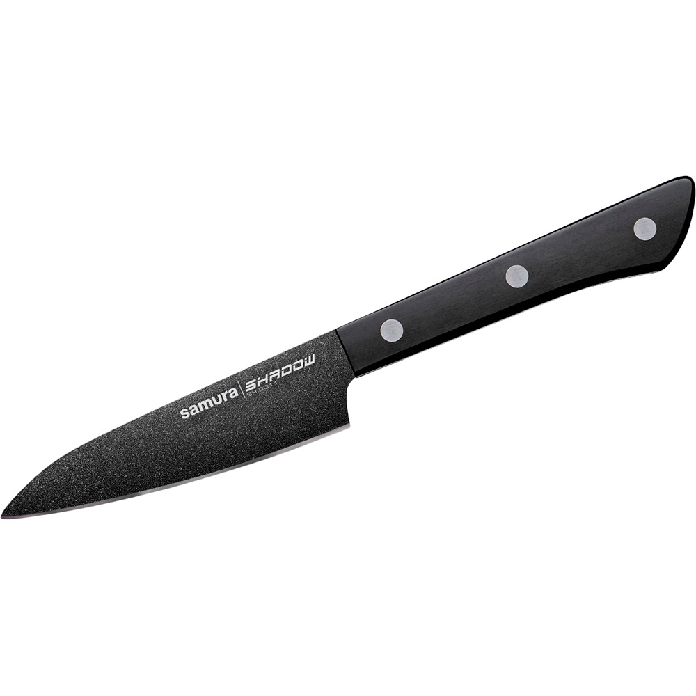 Нож SAMURA Shadow для овощей 9.9 см (SH-0011), Ніж кухонний овочевий, 99 мм, Shadow (SH-0011)
Нож SAMURA Shadow для овощей 9.9 см (SH-0011), Ніж кухонний овочевий, 99 мм, Shadow (SH-0011)