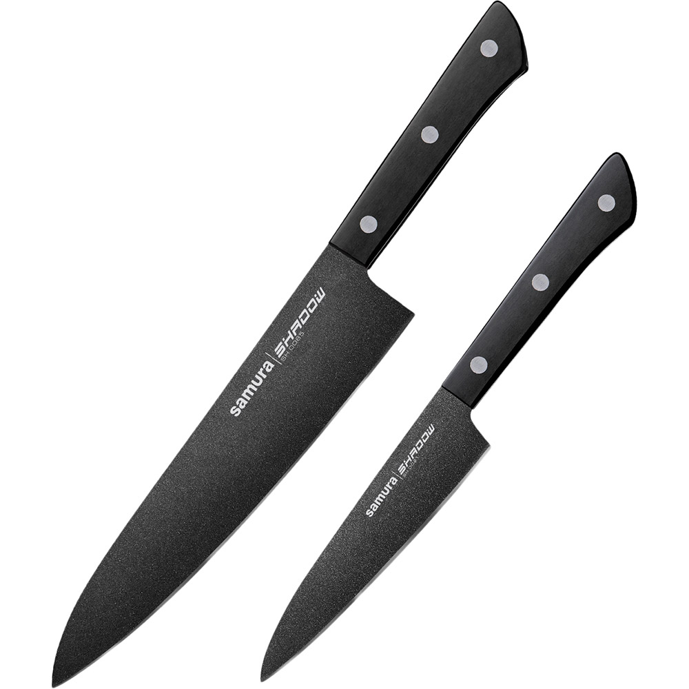 Набор ножей SAMURA Shadow 2 шт (SH-0210), Набор из 2-х кух.ножів в подар.коробці, Shadow
Набор ножей SAMURA Shadow 2 шт (SH-0210), Набор из 2-х кух.ножів в подар.коробці, Shadow
