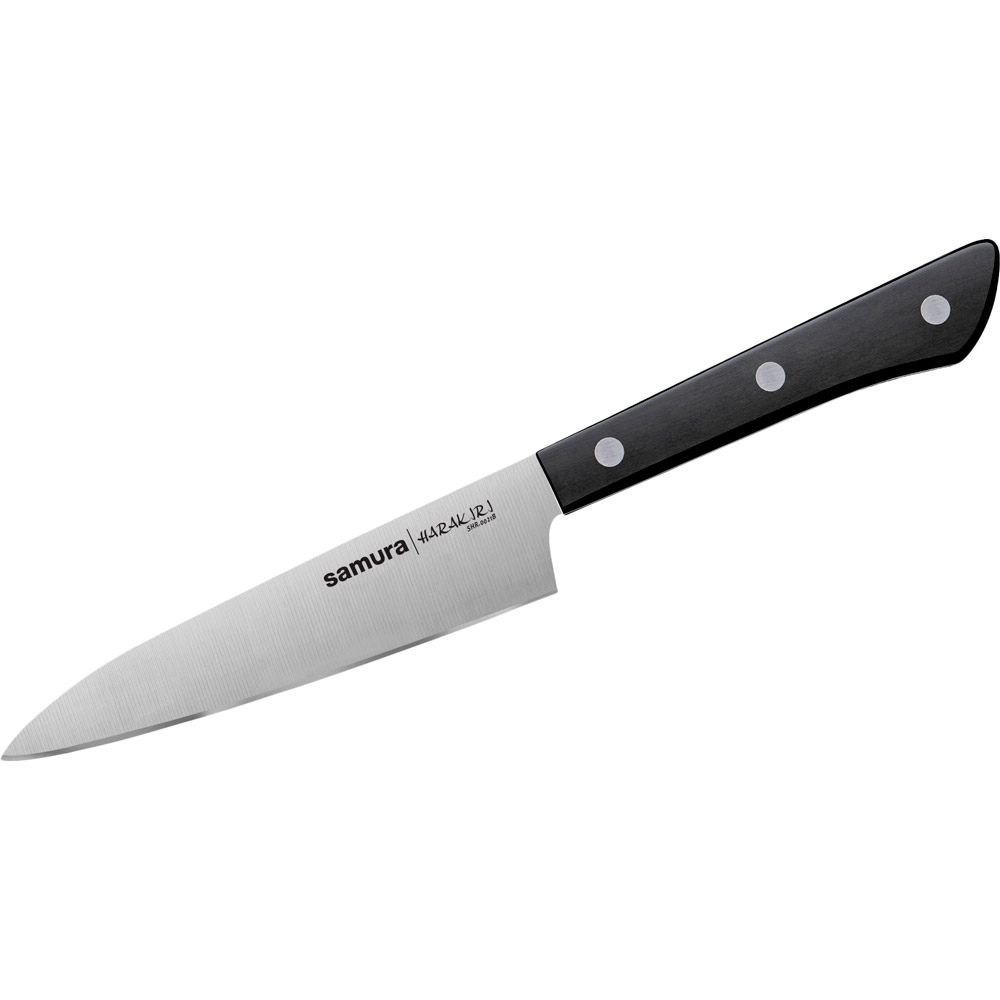 Нож кухонный Samura Harakiri 120 мм Black (SHR-0021B), Ніж кухонний універс, 120 мм, Harakiri (SHR-0021B)
Нож кухонный Samura Harakiri 120 мм Black (SHR-0021B), Ніж кухонний універс, 120 мм, Harakiri (SHR-0021B)