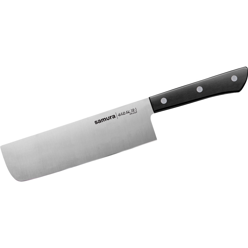 Нож кухонный Samura Harakiri 161 мм Black (SHR-0043B), Ніж кухонний овочевий Накірі, 161 мм, Harakiri
Нож кухонный Samura Harakiri 161 мм Black (SHR-0043B), Ніж кухонний овочевий Накірі, 161 мм, Harakiri