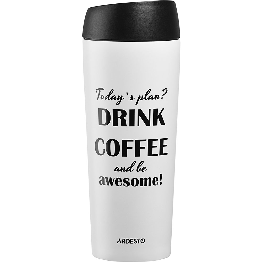 Термочашка ARDESTO Coffee time Awesome 450 мл (AR2645DMW), Термочашка Coffee time Awesome 450 мл
Термочашка ARDESTO Coffee time Awesome 450 мл (AR2645DMW), Термочашка Coffee time Awesome 450 мл