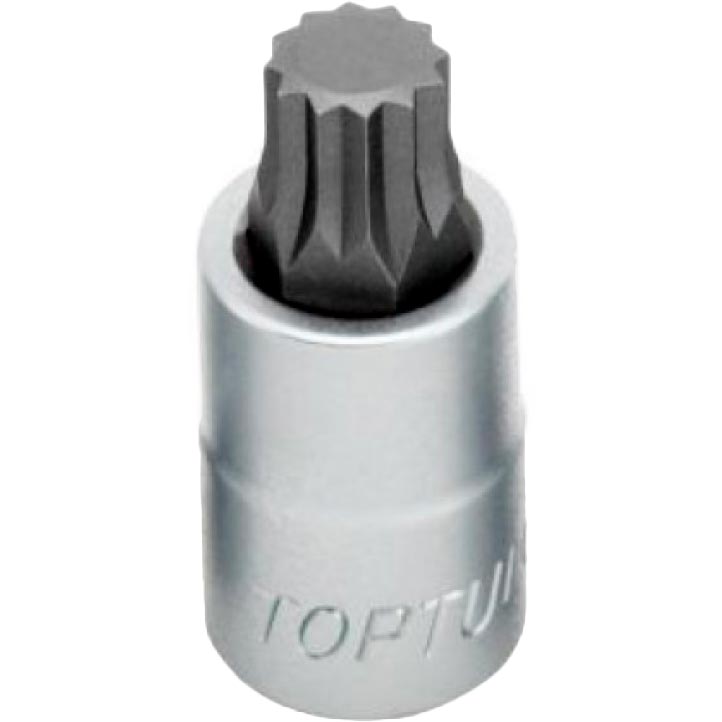 Головка с насадкой TOPTUL SPLINE M10 L 55 mm 1/2" (BCHA1610), Головка з насадкою SPLINE M10 L55mm 1/2"
Головка с насадкой TOPTUL SPLINE M10 L 55 mm 1/2" (BCHA1610), Головка з насадкою SPLINE M10 L55mm 1/2"