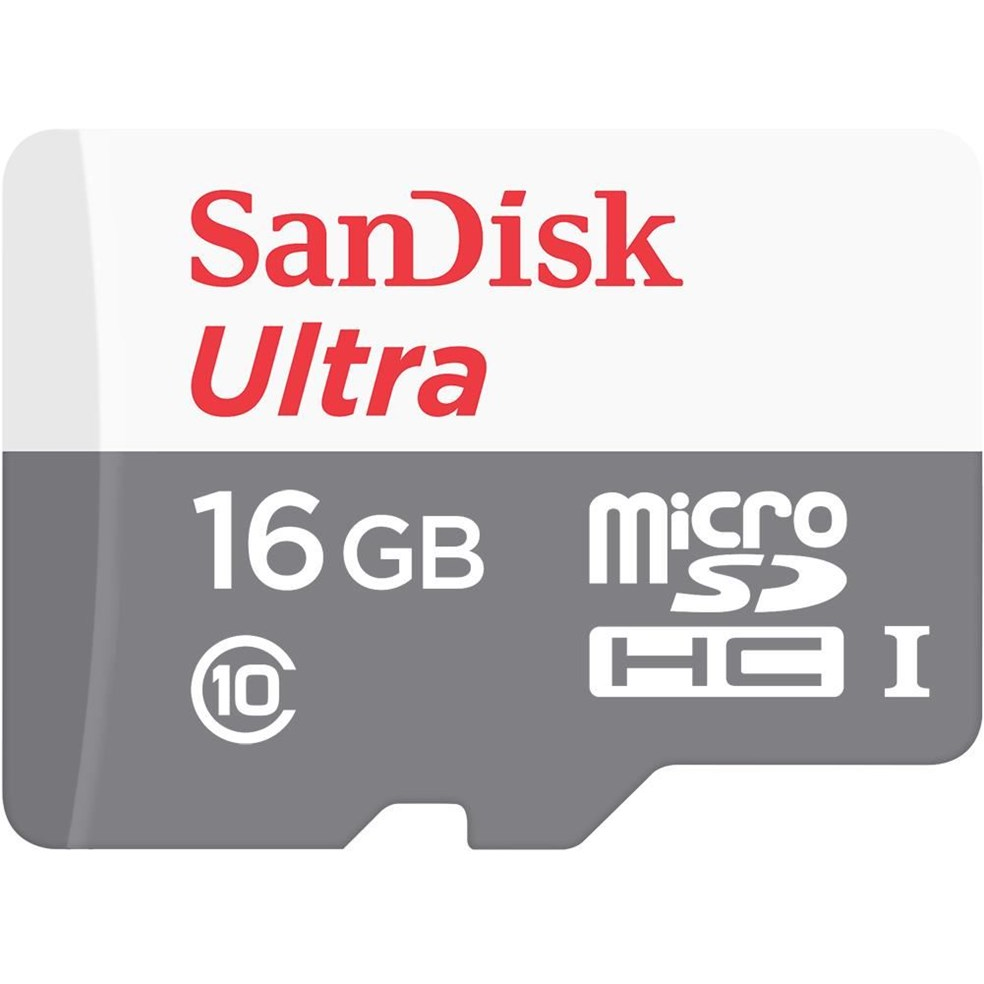 Карта памяти SANDISK microSDHC 16GB Ultra C10 (SDSQUNS-016G-GN3MN), microSDHC 16GB Ultra C10 80MB/s no adapter
Карта памяти SANDISK microSDHC 16GB Ultra C10 (SDSQUNS-016G-GN3MN), microSDHC 16GB Ultra C10 80MB/s no adapter