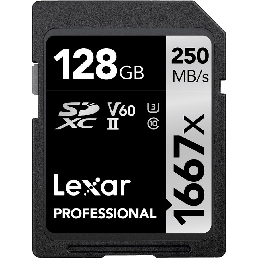 Карта памяти LEXAR SDXC 128 GB Professional 1667x UHS-II (LSD128CB1667), 128GB Professional 1667x SDXC UHS-II
Карта памяти LEXAR SDXC 128 GB Professional 1667x UHS-II (LSD128CB1667), 128GB Professional 1667x SDXC UHS-II