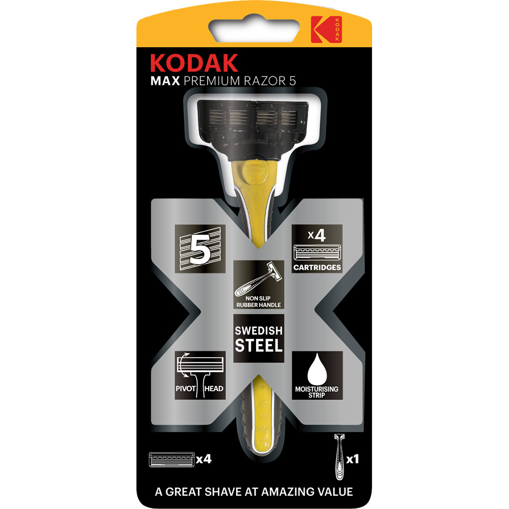 Бритва KODAK Max Premium 5 со сменными картриджами (30422032), бритва зі змінними картриджами
Бритва KODAK Max Premium 5 со сменными картриджами (30422032), бритва зі змінними картриджами