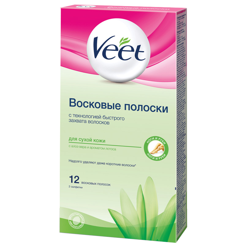 Восковые полоски для сухой кожи VEET 12 шт (8410104511340), Восковые полоски Veet для сухой кожи 12 шт
Восковые полоски для сухой кожи VEET 12 шт (8410104511340), Восковые полоски Veet для сухой кожи 12 шт
