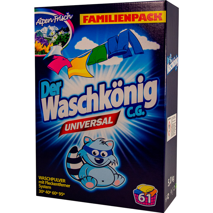 Стиральный порошок Waschkonig Universal 5 кг (4260353550195), UNIVERSAL порошок д/прання 5 кг к/к
Стиральный порошок Waschkonig Universal 5 кг (4260353550195), UNIVERSAL порошок д/прання 5 кг к/к