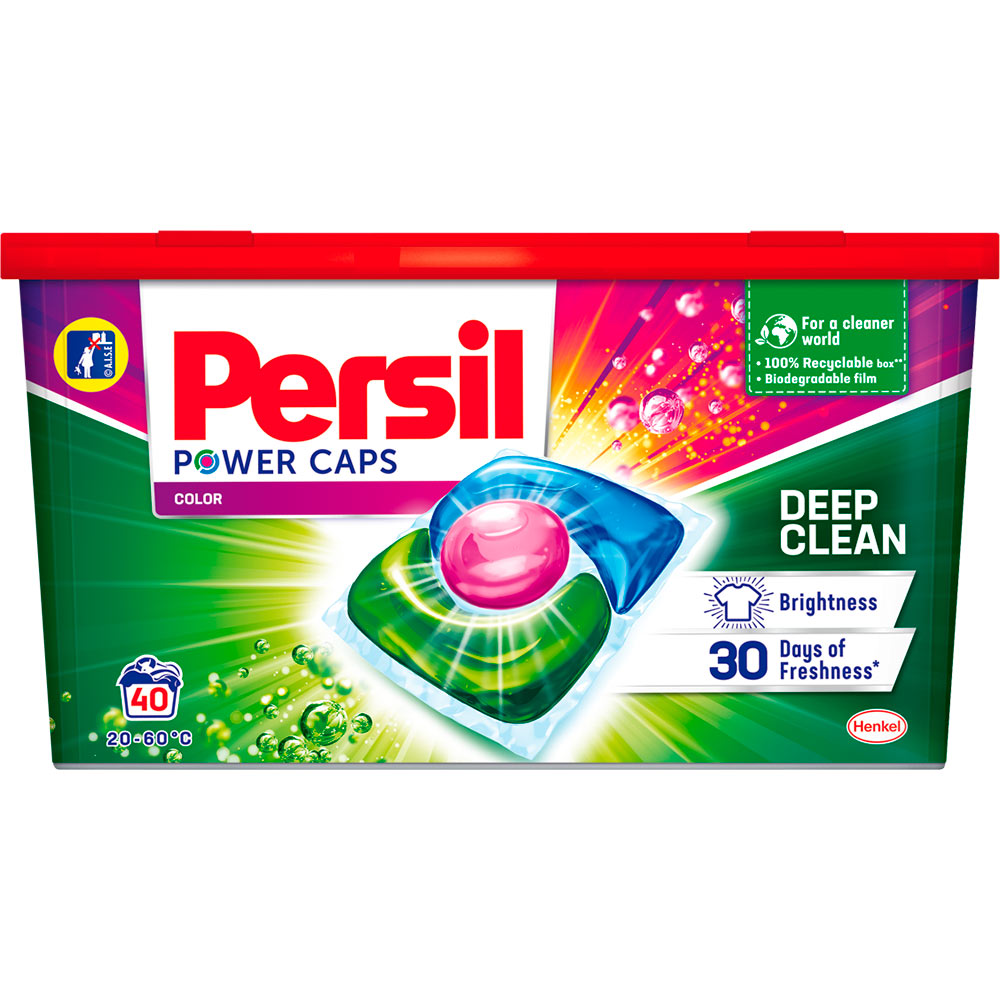 Капсулы PERSIL Колор 40 шт (9000101513349), Капсули Колор, 40 цикли прання (9000101513349)
Капсулы PERSIL Колор 40 шт (9000101513349), Капсули Колор, 40 цикли прання (9000101513349)