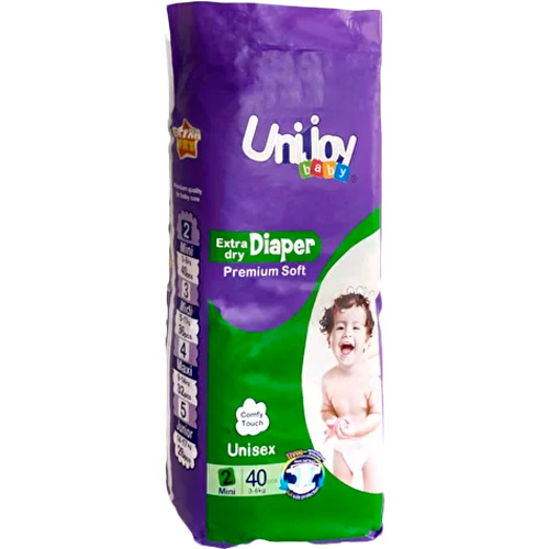 Подгузники-трусики Unijoy Baby Diapers 40 шт (DS40), Підгузники дитячі Baby Diapers 40
Подгузники-трусики Unijoy Baby Diapers 40 шт (DS40), Підгузники дитячі Baby Diapers 40