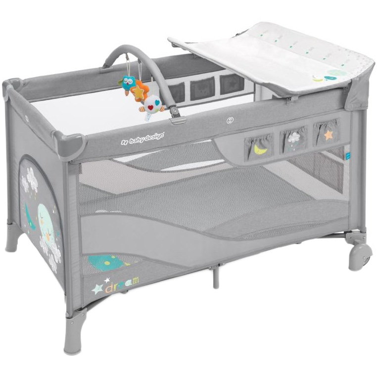 Манеж BABY DESIGN Dream New Light Gray (26361), Манеж-ліжечко DREAM NEW 07 LIGHT GRAY
Манеж BABY DESIGN Dream New Light Gray (26361), Манеж-ліжечко DREAM NEW 07 LIGHT GRAY
