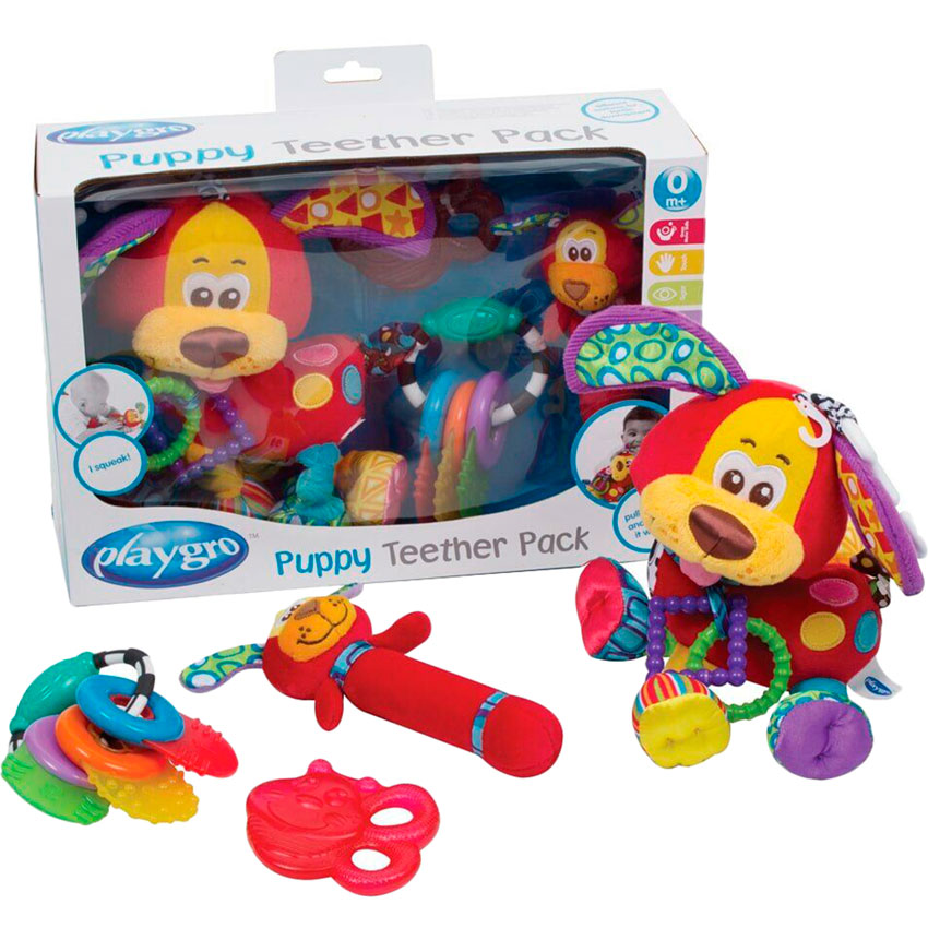 Набор развивающих игрушек PLAYGRO Щенок (183171), Набір развивальних іграшок для дитини Цуценя
Набор развивающих игрушек PLAYGRO Щенок (183171), Набір развивальних іграшок для дитини Цуценя