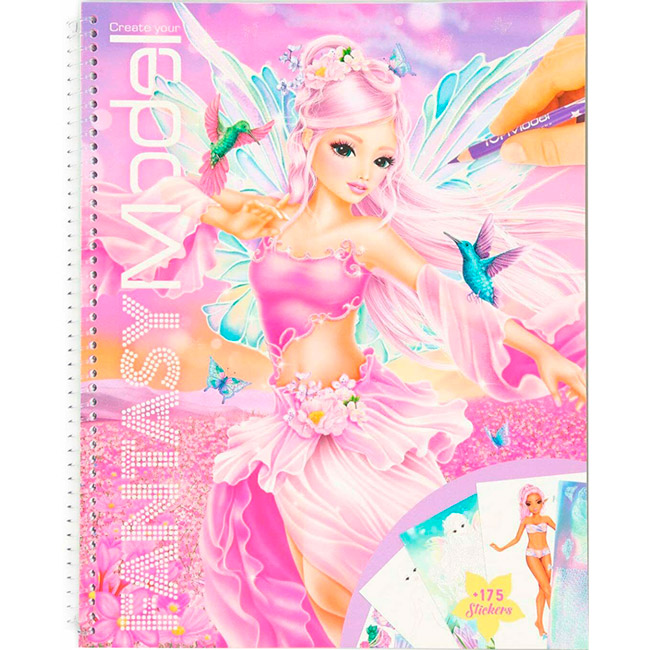 Альбом FANTASY MODEL Colouring Book с наклейками (411430), Альбом для розф-ня (411430)
Альбом FANTASY MODEL Colouring Book с наклейками (411430), Альбом для розф-ня (411430)