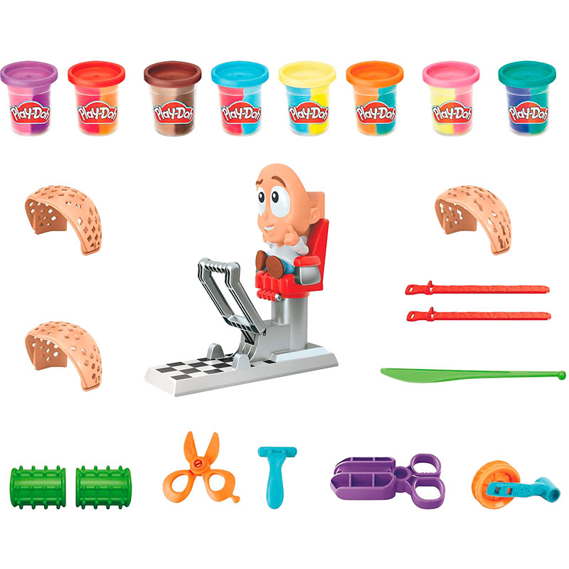 Игровой набор HASBRO PLAY-DOH Сумасшедшие прически 454 г (F12605L0), PLAY-DOH Ігровий набір Божевільні зачіски
Игровой набор HASBRO PLAY-DOH Сумасшедшие прически 454 г (F12605L0), PLAY-DOH Ігровий набір Божевільні зачіски