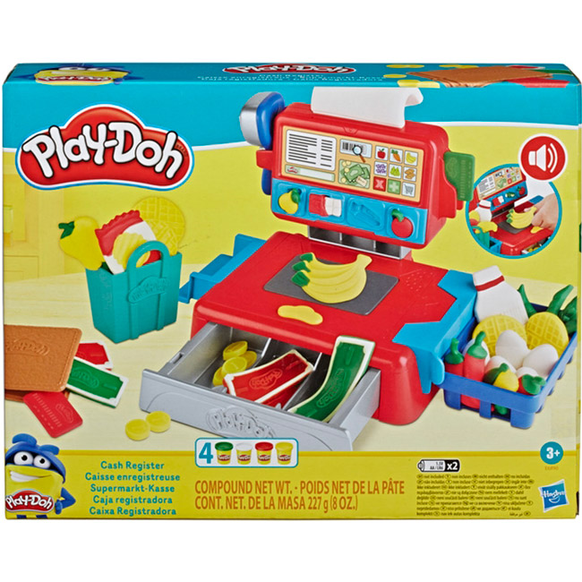 Игровой набор для лепки HASBRO Play-Doh Кассовый аппарат (E68905L0), PLAY-DOH Ігр. набір Касовий апарат 227 г
Игровой набор для лепки HASBRO Play-Doh Кассовый аппарат (E68905L0), PLAY-DOH Ігр. набір Касовий апарат 227 г
