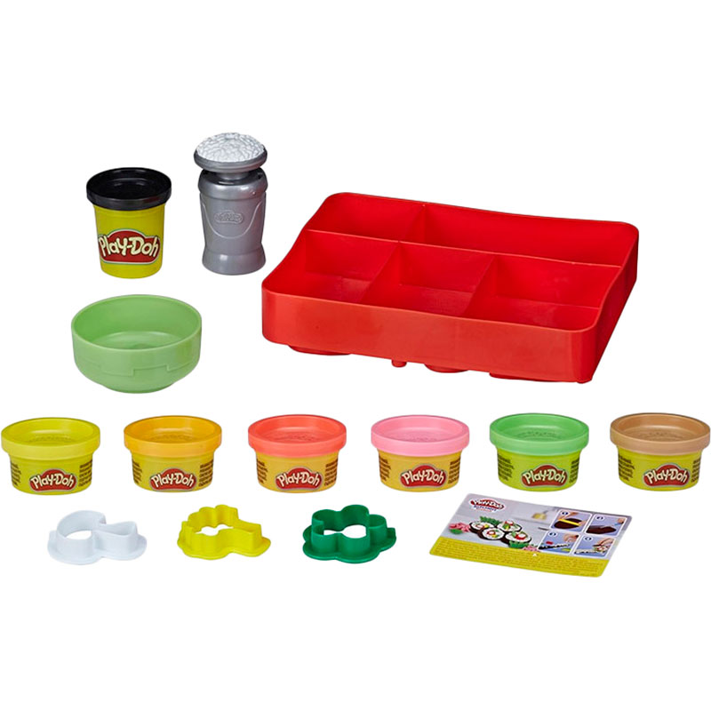 Набор для лепки HASBRO PLAY-DOH Суши (E79155L0), PLAY-DOH Ігровий набір Суші 340 г (E79155L0)
Набор для лепки HASBRO PLAY-DOH Суши (E79155L0), PLAY-DOH Ігровий набір Суші 340 г (E79155L0)