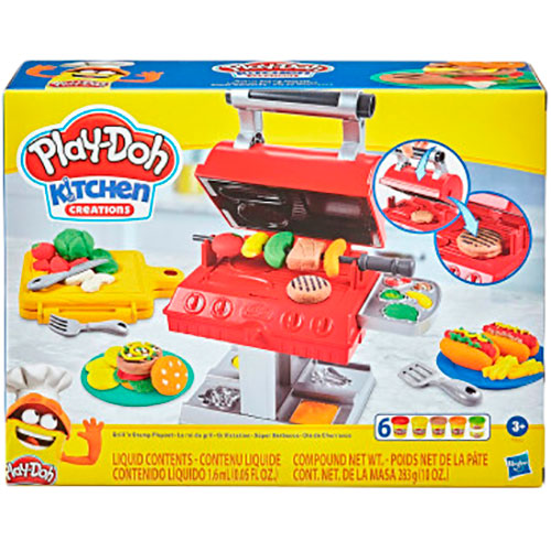 Набор для лепки HASBRO PLAY-DOH Гриль-барбекю (F06525L0), PLAY-DOH Набір Гриль барбекю 283 г (F06525L0)
Набор для лепки HASBRO PLAY-DOH Гриль-барбекю (F06525L0), PLAY-DOH Набір Гриль барбекю 283 г (F06525L0)