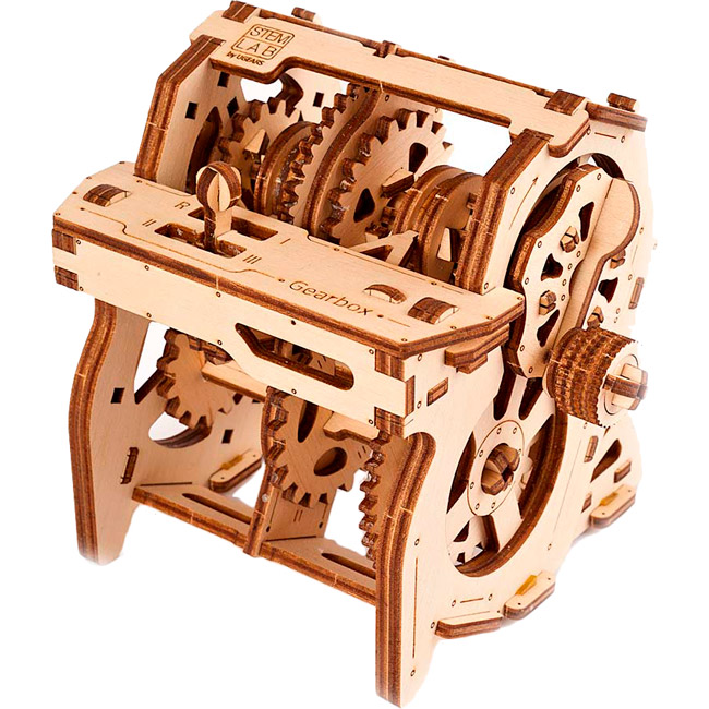 Механический 3D пазл UKRAINIAN GEARS STEM Коробка передач (70131), Механічна STEM-модель "Коробка передач" (70131)
Механический 3D пазл UKRAINIAN GEARS STEM Коробка передач (70131), Механічна STEM-модель "Коробка передач" (70131)