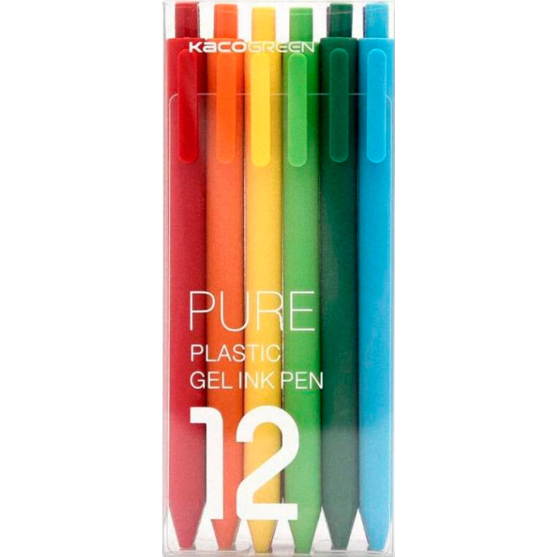 Набор гелевых ручек Xiaomi KACO PURE Gel pens K1015 12 цветов (K1015), Набір гелевих ручок PURE Gel pens K1015 12 кол.
Набор гелевых ручек Xiaomi KACO PURE Gel pens K1015 12 цветов (K1015), Набір гелевих ручок PURE Gel pens K1015 12 кол.