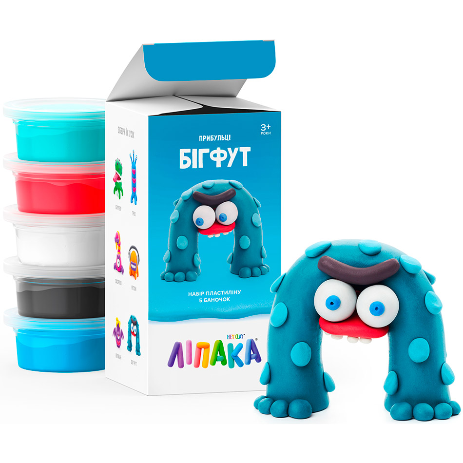 Набор для лепки ЛІПАКА (с приложением) Claymate Бигфут (MAE006), Набор для лепки (с приложением) Claymate Бигфут
Набор для лепки ЛІПАКА (с приложением) Claymate Бигфут (MAE006), Набор для лепки (с приложением) Claymate Бигфут