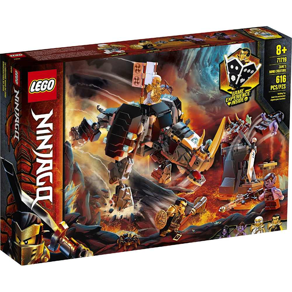 Конструктор LEGO Ninjago Бронированный носорог Зейна 616 деталей (71719), Конструктор Ninjago Робоносоріг Зейна
Конструктор LEGO Ninjago Бронированный носорог Зейна 616 деталей (71719), Конструктор Ninjago Робоносоріг Зейна